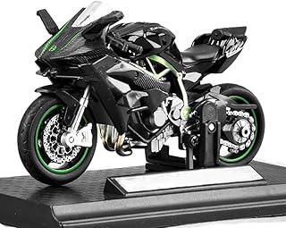 MittiJoy H2R Bike, Bike Toy for
                            Different Ages, 1:18 Scale Black Motorcycle
                            Model Collectible, Featuring Detailed Design
                            a...