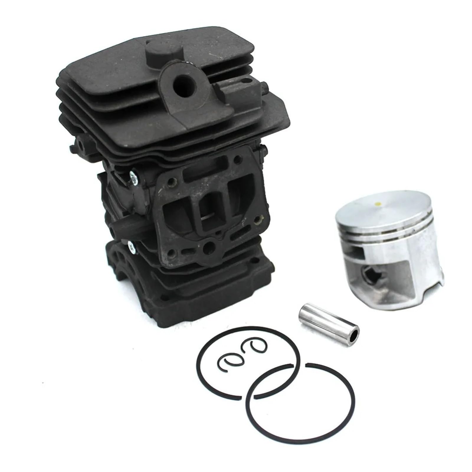 Genérico Compatible con MS251 MS251C MS251CBE MS251CBE-2 | equipo del sello del rodamiento de bolitas del cigüeñal del aro del pistón del cilindro de 44m m(Total Kit A)