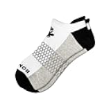 Men's Charcoal Black and White Modern Ankle Socks