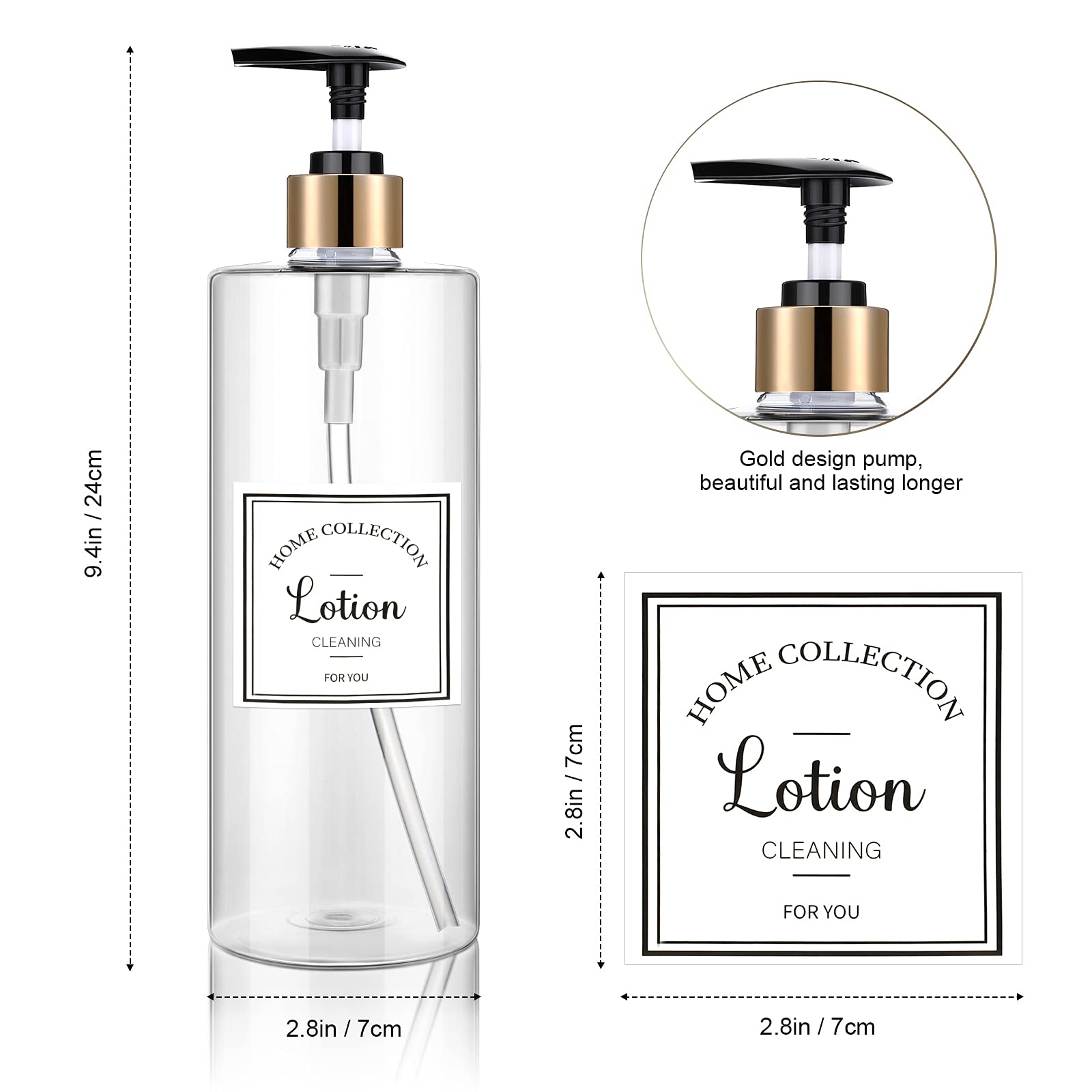 3 Flaconi Da Viaggio Per Shampoo E Balsamo - Dispenser Ricaricabili Rosa, Per Doccia E Toeletta - Foto 12