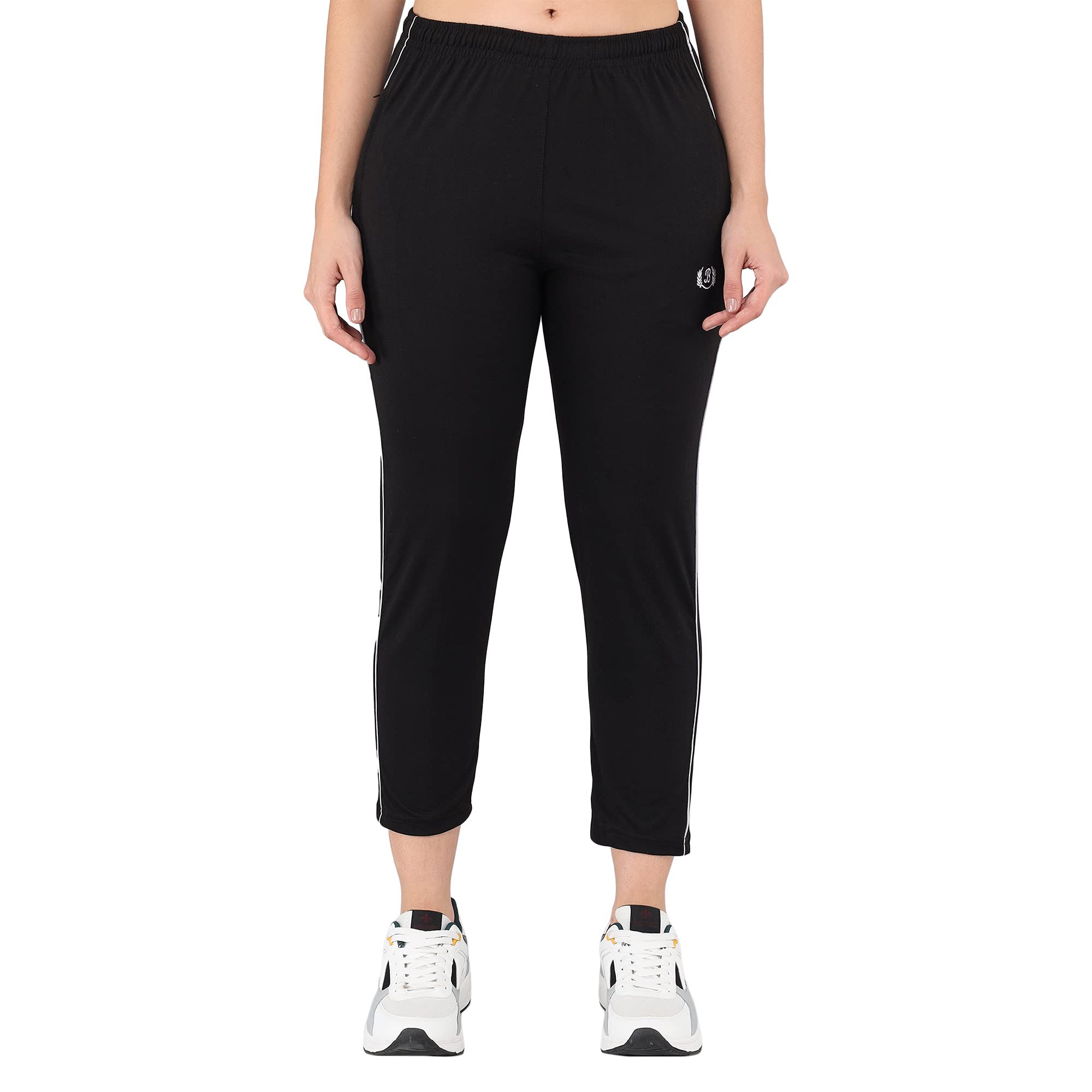 ekools Women's Regular Fit Cotton Blend Trackpants-picture-50