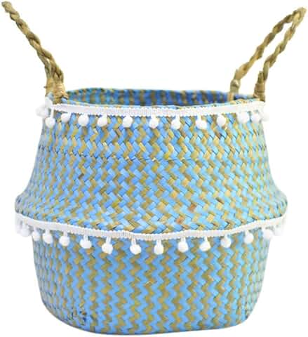 Amazon.es: maceteros de mimbre grandes