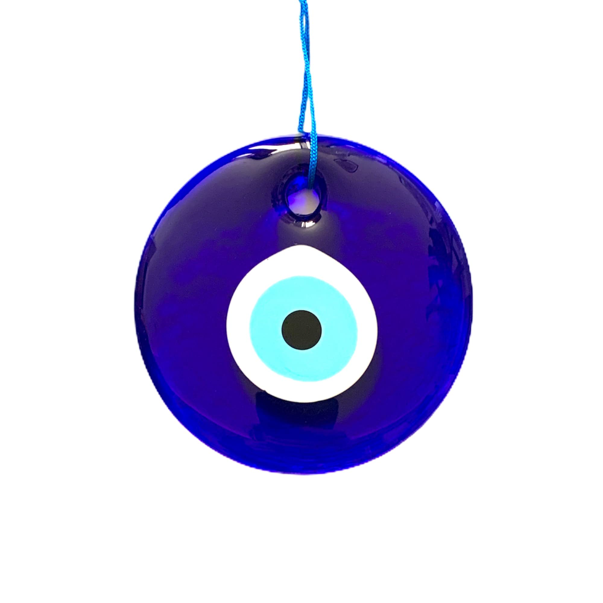 La LunaLarge Size Turkish Evil Eye,Lucky Eye and Protection Wall Hanging Home Decoration/Ornament 8-10-13-17 CM (10 Cm)