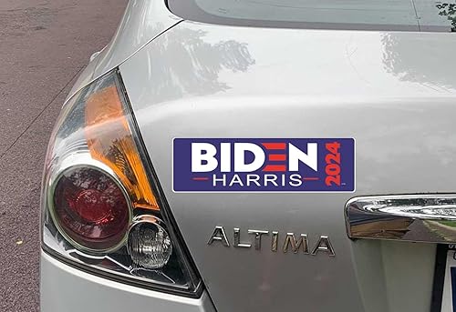 Miniatura 3 de Gear Tatz - BidenHarris 2024 - Político, demócrata, liberal - Adhesivo para parachoques - 10 x 3 pulgadas - Fabricado profesionalmente en los