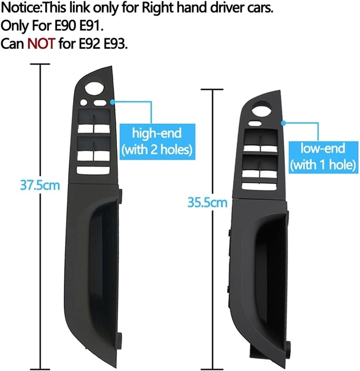 純正BMWリアドアノブE90インナーハンドル318i320i313i325i右M3 BMW E90 インナードアハンドルカバー内張 取手 取り付け方法 コツ