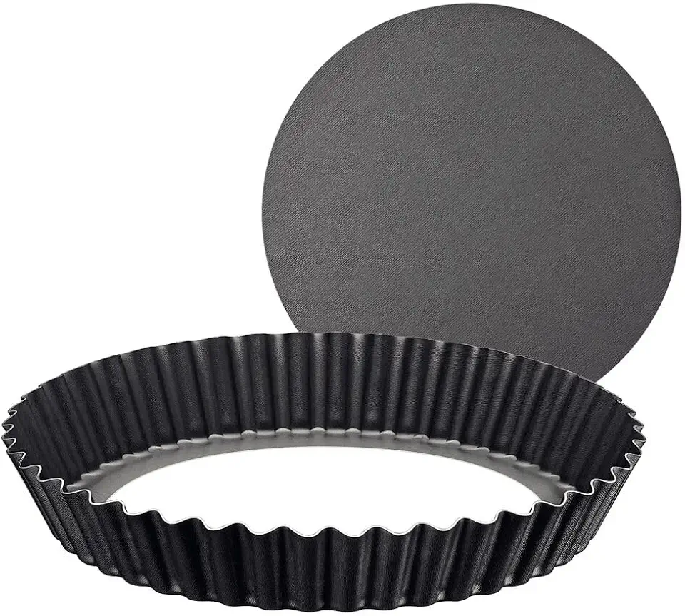 Tramontina 20064024 Forma com Fundo Removível de Alumínio com Revestimento Interno Antiaderente, Grafite, 24 cm