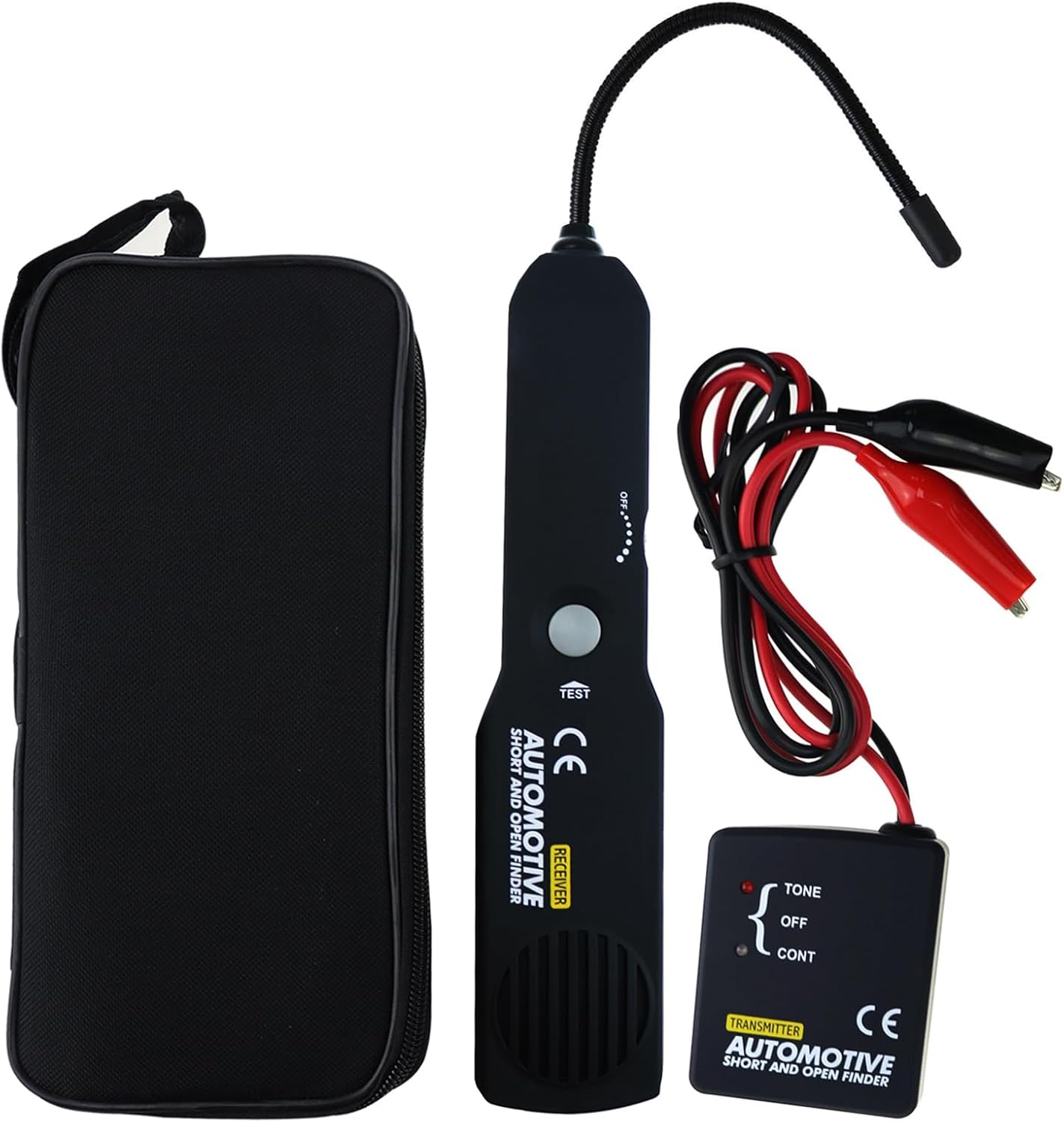 Automotive Circuit Tester, Car Repair Cable Circuit Wire Tracers Analyzer Short Open Finder Fault Tester Electrical Checker Detector Probe DC 6-42V Car Diagnostic Tool
