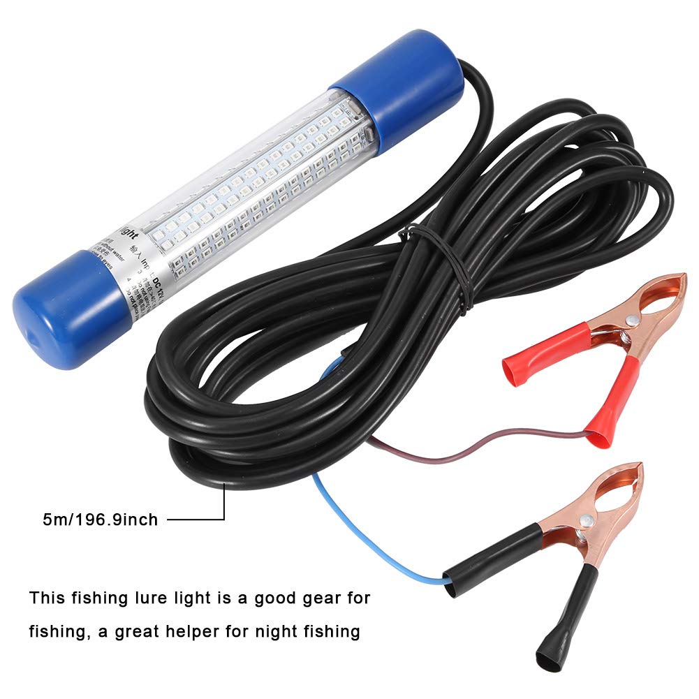 Green Fishing Light,18W Fishing Lights Led Underwater,196.9inch for Crappie Snook Squid Shrimp