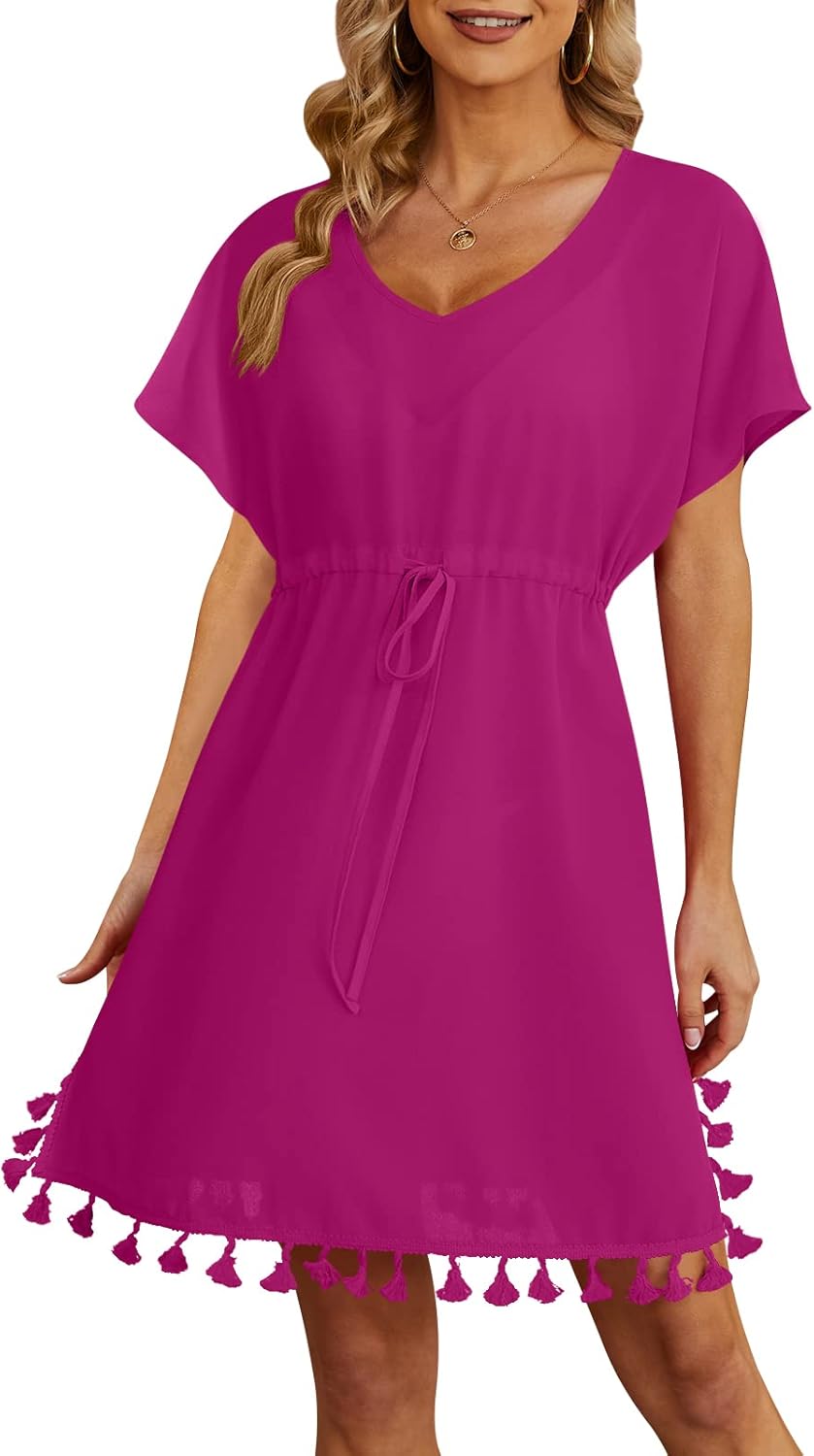 Yincro Women Swimsuit Coverup 2026 Bathing Suit Cover Ups for Swimwear Bikini Beach Dress - Image 2