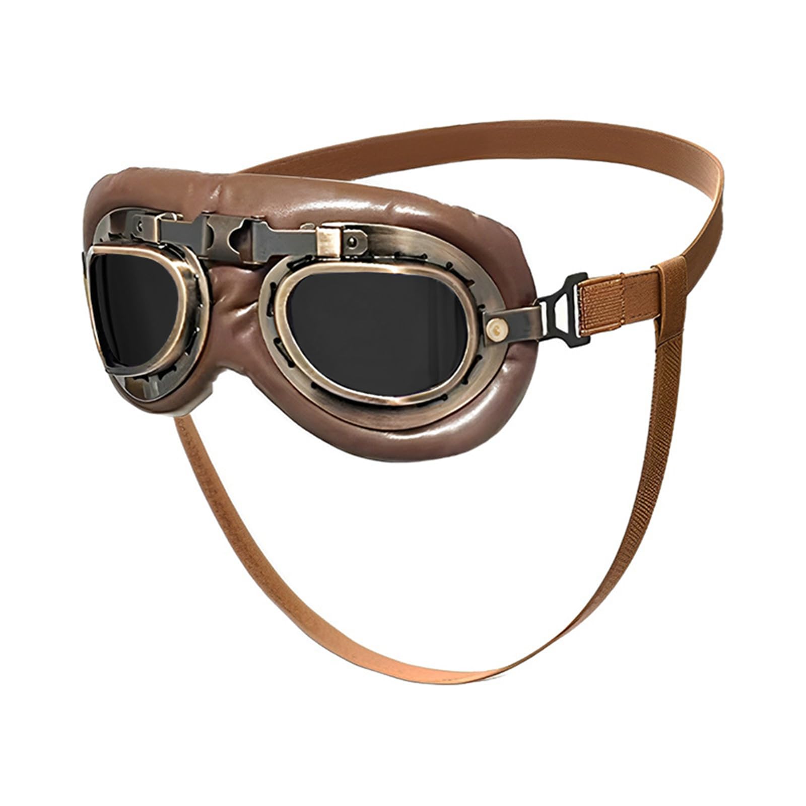 Kalttoy Protective Dog Sun Glasses with Antique Aesthetic Comfortable for Beach Hiking Antique Pet Glasses