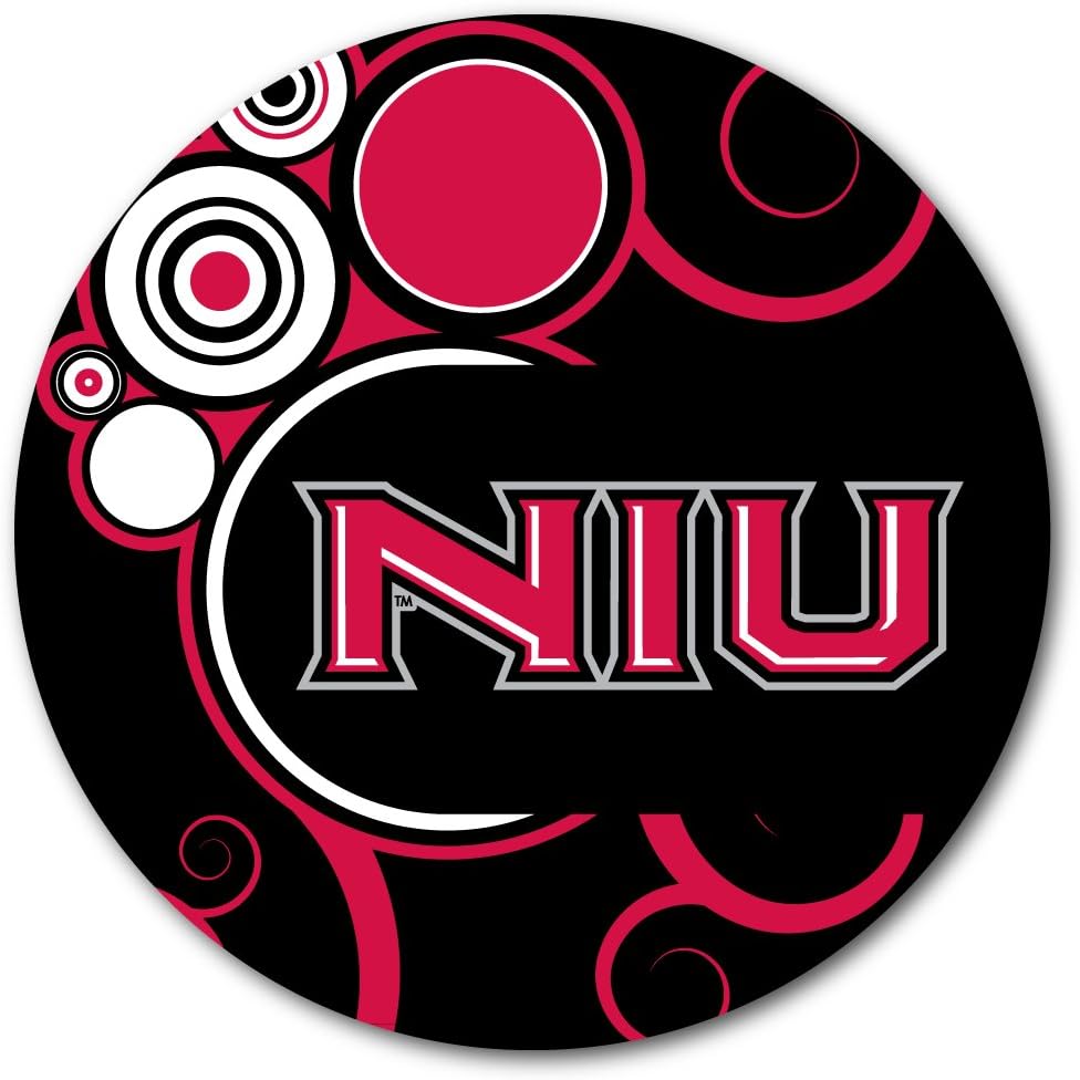 VictoryStore Coasters - Northern Illinois University Coaster Set, Fun Designs, Set of 4