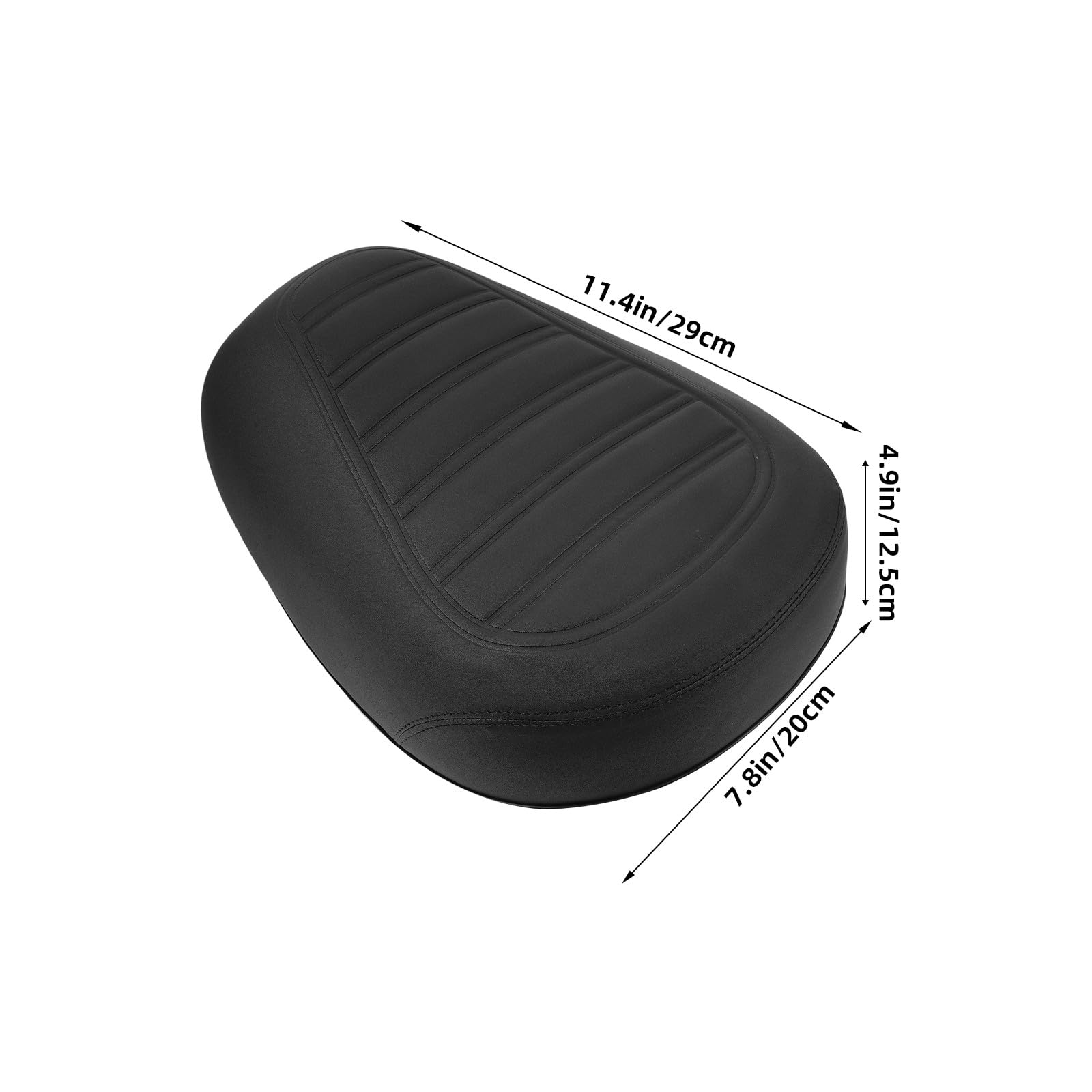 SOLUSTRE Sella Comoda per Bici Elettrica Spugna ad Alta Elasticità, Design Multifunzionale, Adatta a Mountain Bike e Scooter Elettrici