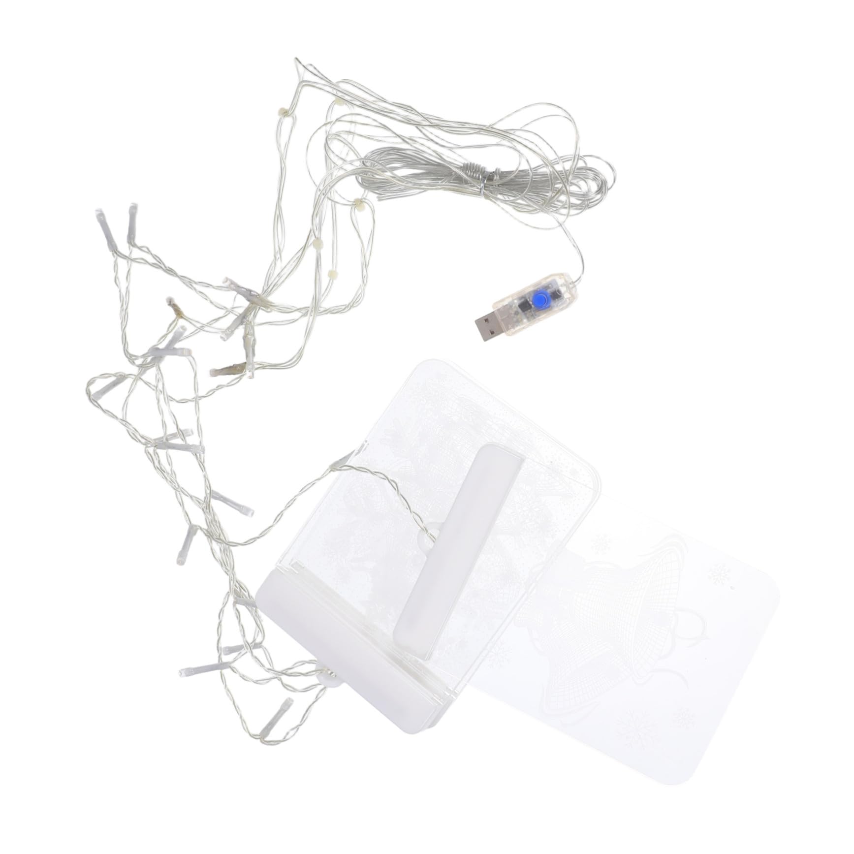 Guirlandes Lumineuses Rideaux pour Chambre à Coucher Décoration De Sapin De Noël avec Télécommande Motif Bonhomme Flocon De Chaleur Chaleureuse Et Invitante