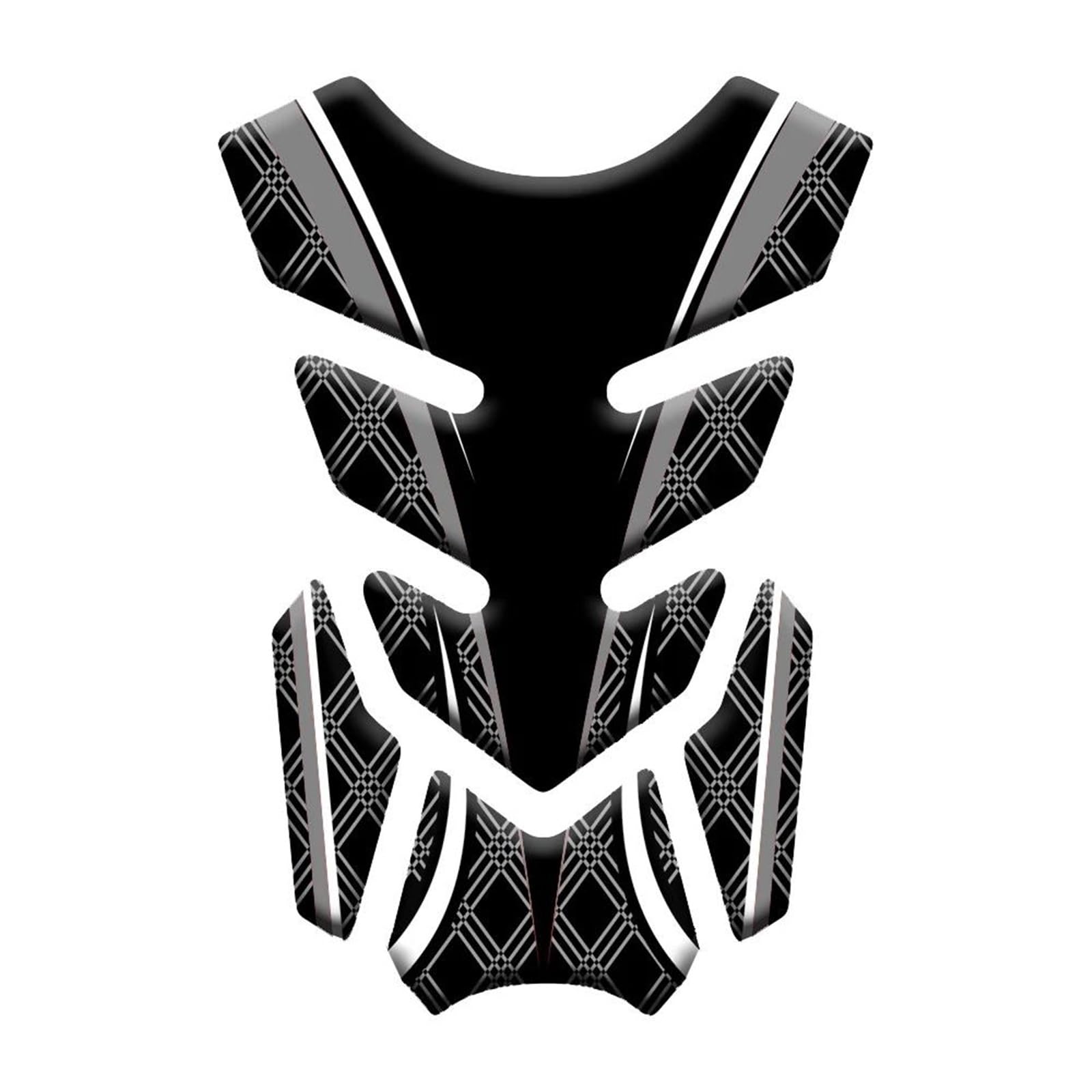 Tank Pad Protector Stickers for CBR 1000 RR 1000RR CBR1000RR HRC Fairing Fender Decals Gas Fuel Oil Kit(6 Titanium)