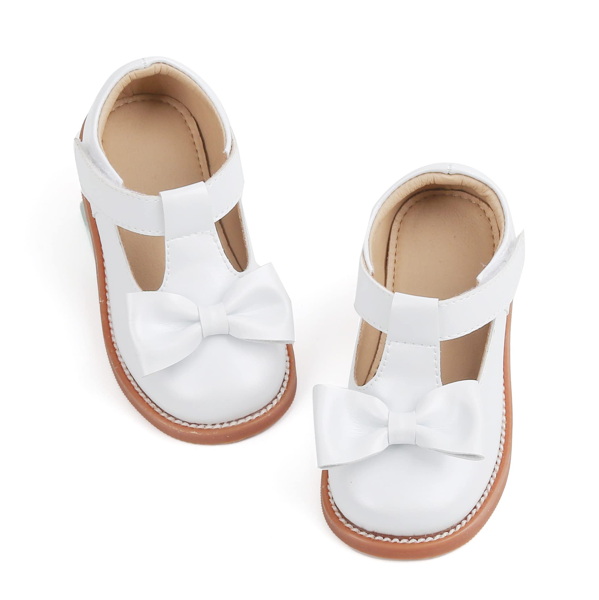 Felix & Flora Toddler Little Girl Mary Jane Dress Shoes - Ballet Flats for Girl Party School Shoes