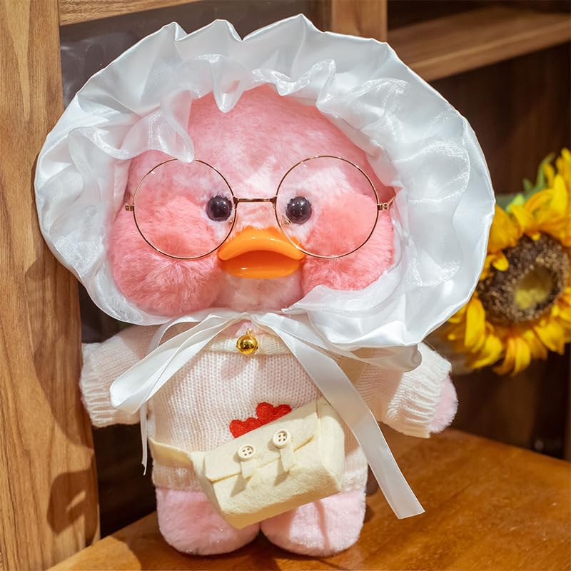 Amazon.co.jp: ぬいぐるみ ヒアルロン酸 アヒル30CM 衣服の組み 5点