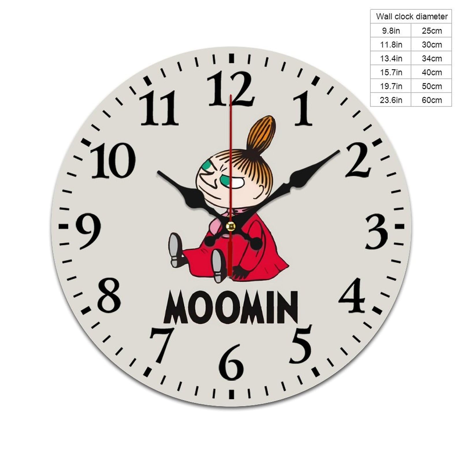 ムーミン　壁掛け時計 Amazon.co.jp: 掛け時計 ムーミン 時計 置き時計 壁掛け時計