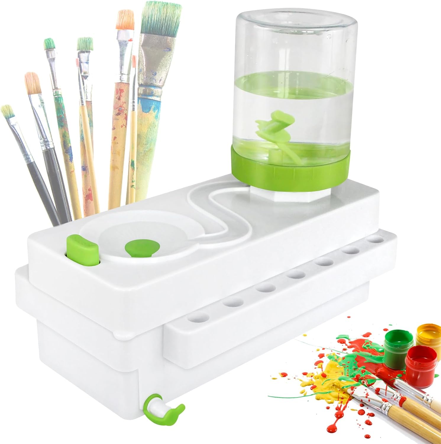 CJWDZ Brush Rinser Set Paint Cleaning Tools Makeup Brush