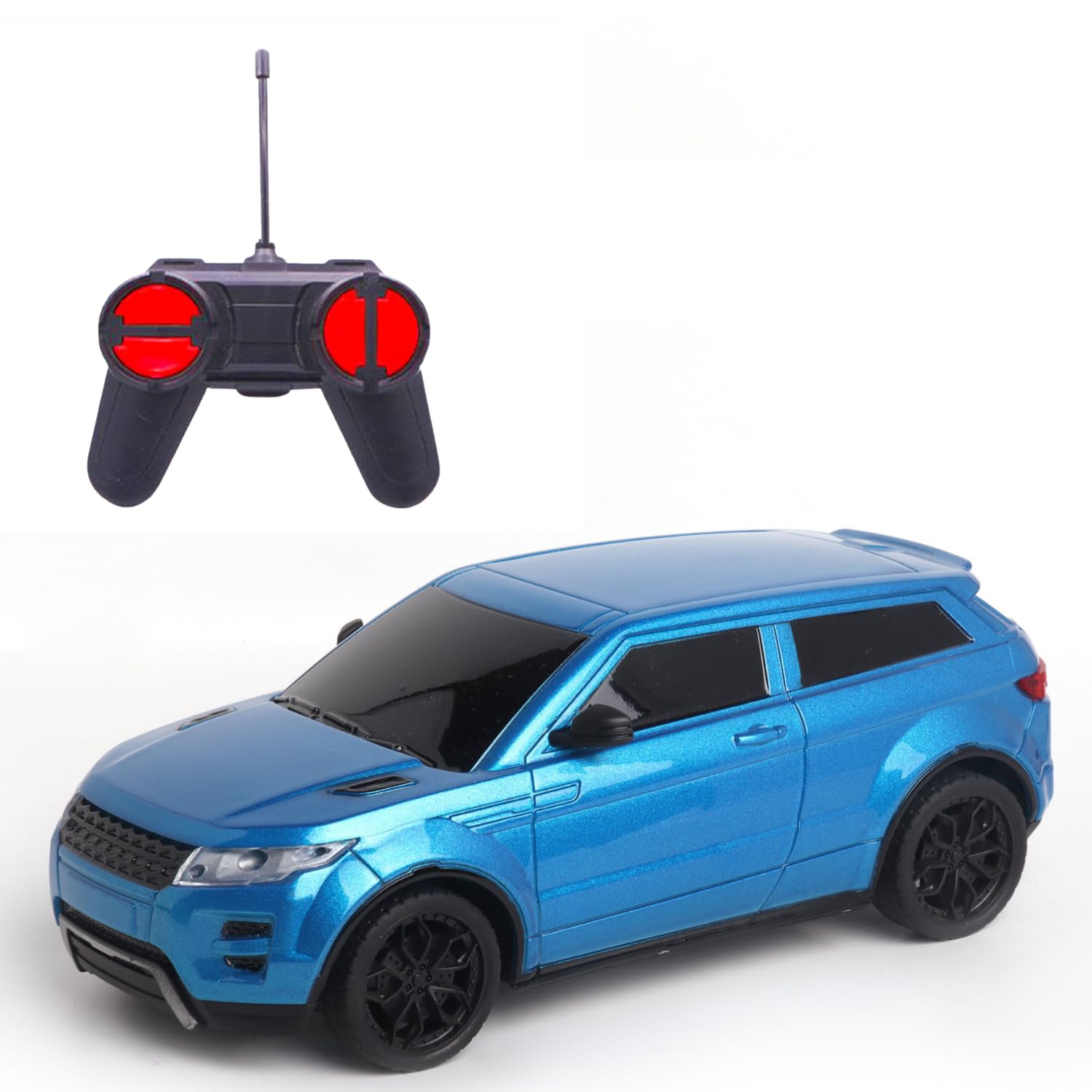 Remote Control Car for Kids |Rechargeable High Speed RC Car with Lithium Battery |Type-C Charging |LED Headlights |Blue-image-49