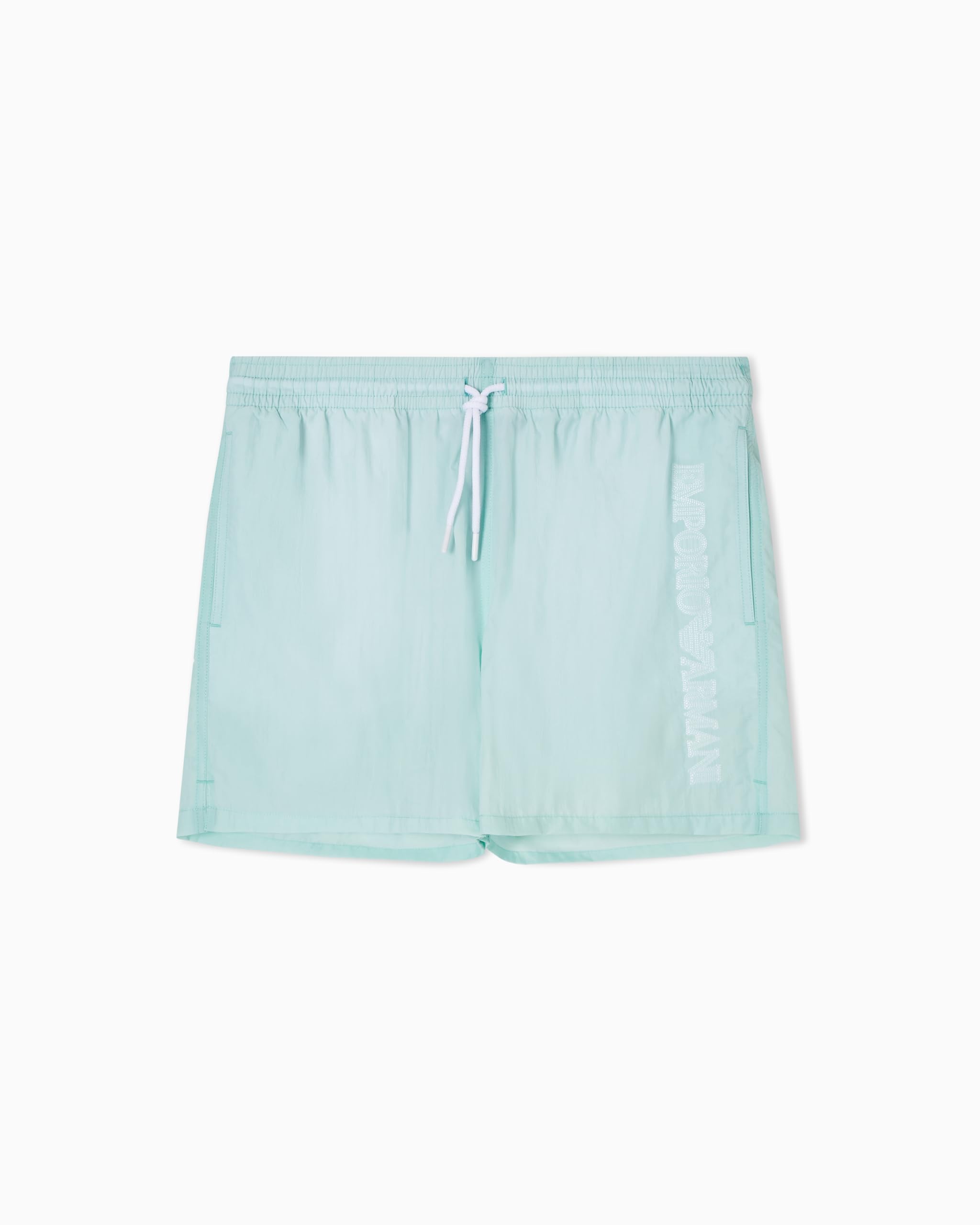 EMPORIO ARMANI Boxer Uomo Ricamo Logo Azzurro L