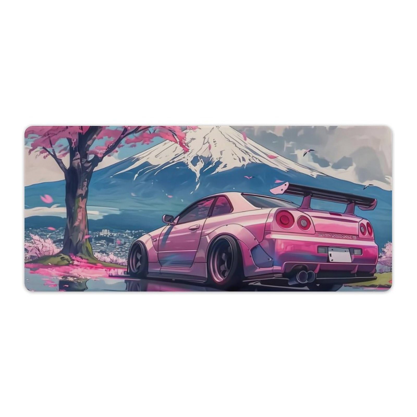 Large Mouse Pad Overlock Edge Rubber Desk Mat Computer Accessories Gaming Office Decor Table Pad Essentials Keyboard Pads
