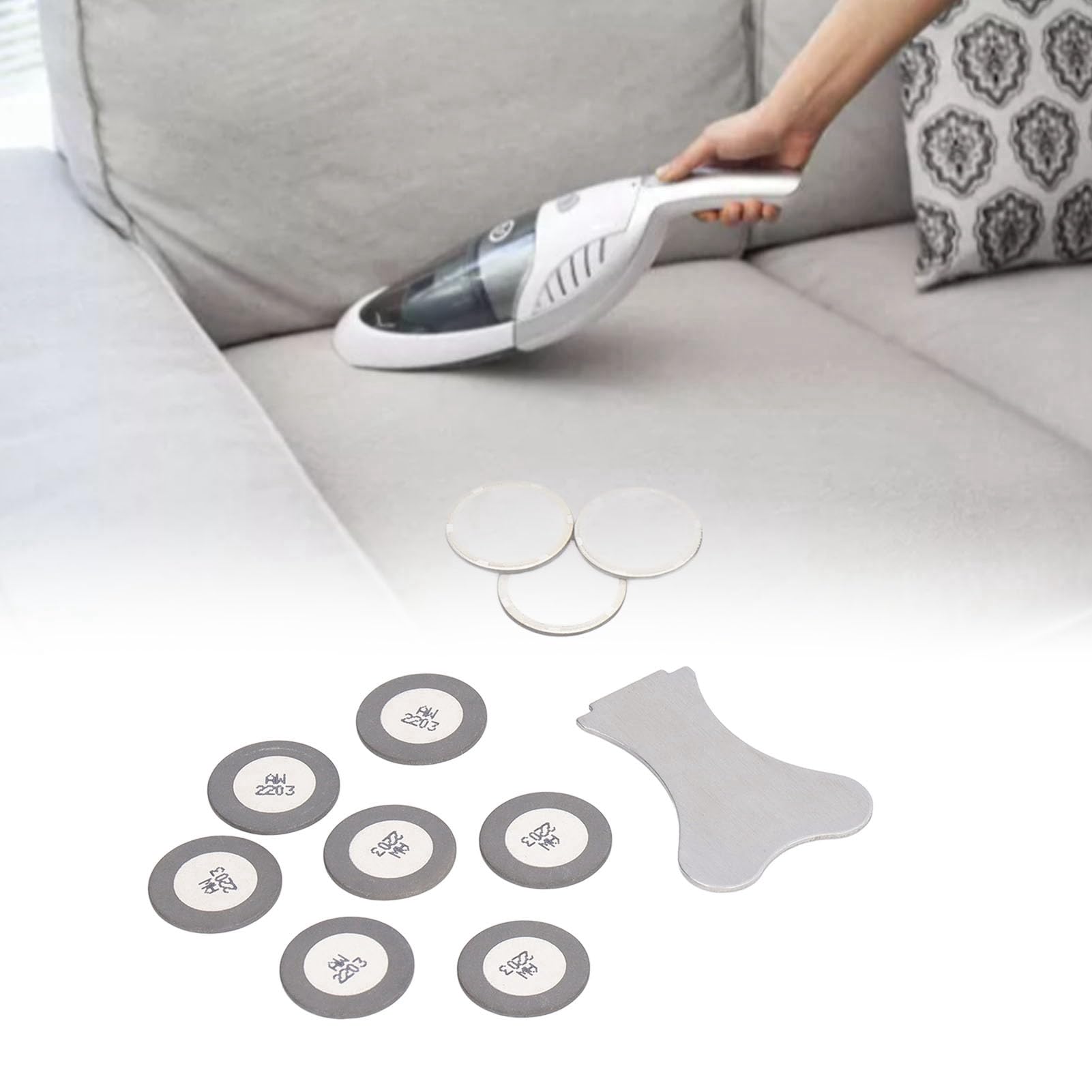 10Pcs nebulizzatore ultrasonico disco di ceramica, Kit di accessori dell'atomizzatore ceramico a ultrasuoni 20 mm, parte dell'umidificatore per l'umidificatore