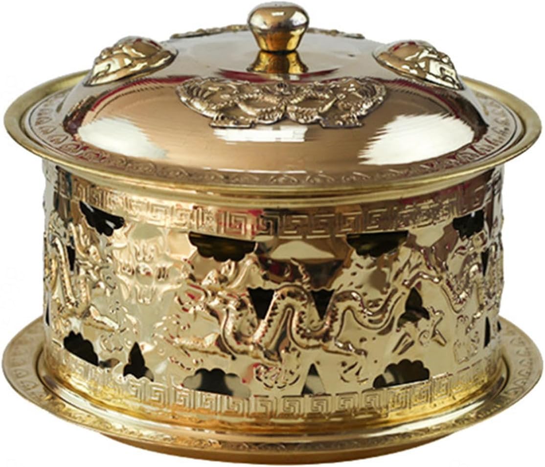 Alcohol Stove, Portable Aluminium Alloy Spirit Burner Easy to Hollow Bracket Sealing Ring with Storage Bag for Teapots,32cm