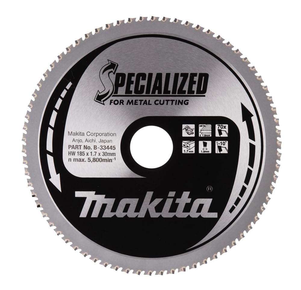 Makita Specialized B-33445 - Hoja de sierra (185 x 30 mm)