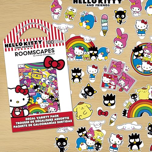 Sanrio Hello Kitty & Friends Decal Variety Pack (100-Pack) Decal Variety Pack