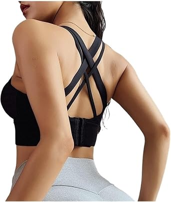Womens underwear full coverage bra soft skin push up shaping bra exposed navel top