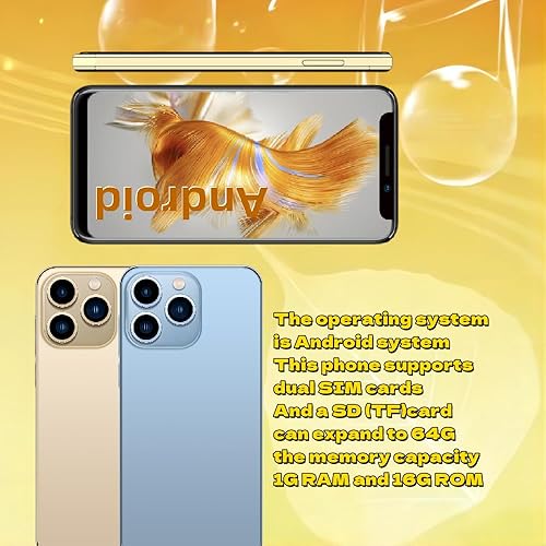 Miniatura 8 de Teléfono móvil, S30U+, smartphone Android, batería interna, 1 GB RAM 16 GB ROM, solo admite tarjeta SIM dual, banda de frecuencia de 3G WCDMA: