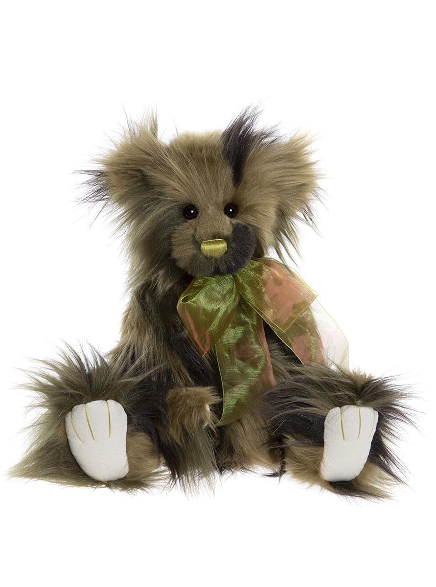 Charlie Bears Moss Teddy Bear - Collectible Soft Plush Stuffed Animal 41CM Tall Cute and Cuddly Toy