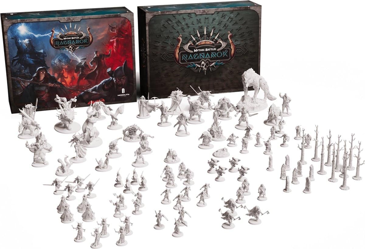 Ragnarok - Juego de estrategia con caja de almacenamiento, mitología nórdica