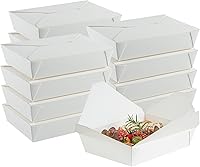 Vista 49 de Restaurantware Bio Tek - Cajas para llevar de 30 onzas, 200 loncheras para llevar, cierre de tabulación, resistentes al calor, desechables, de papel