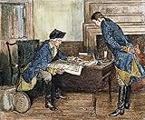 Hale & Washington In Nyc Nnathan Hale Receiving Instructions From George Washington In New York City For His Intelligence Mission Behind The British Lines September 1776 Wood Engraving 1880 After Howa