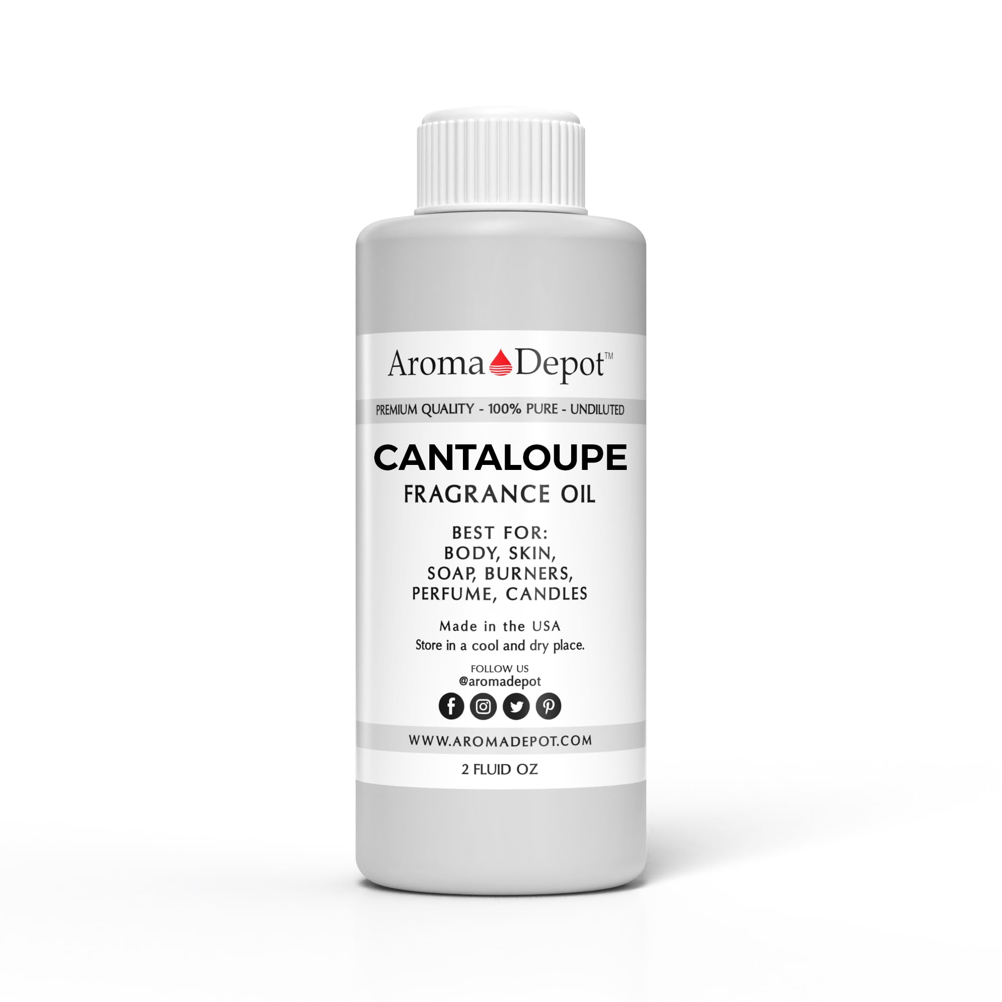 Cantaloupe 2oz Fragrance Oil I Perfume I Skin Oil I Scented Oil. DIY Projects Such as Candles, Bath Bombs, Body Butters, Creams &amp; Lotions. Few Drops in The Diffuser, Burners, or Warmers.