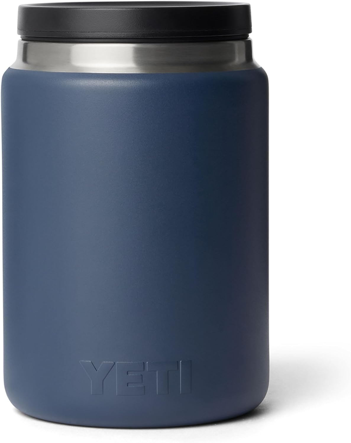 YETI Rambler 24 oz Food Jar, Vacuum Insulated, Stainless Steel, With Airtight Lid, Navy