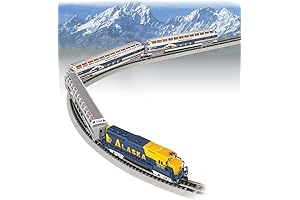 McKinley Explorer Model Train Set Dashing Through N-Scale Landscapes