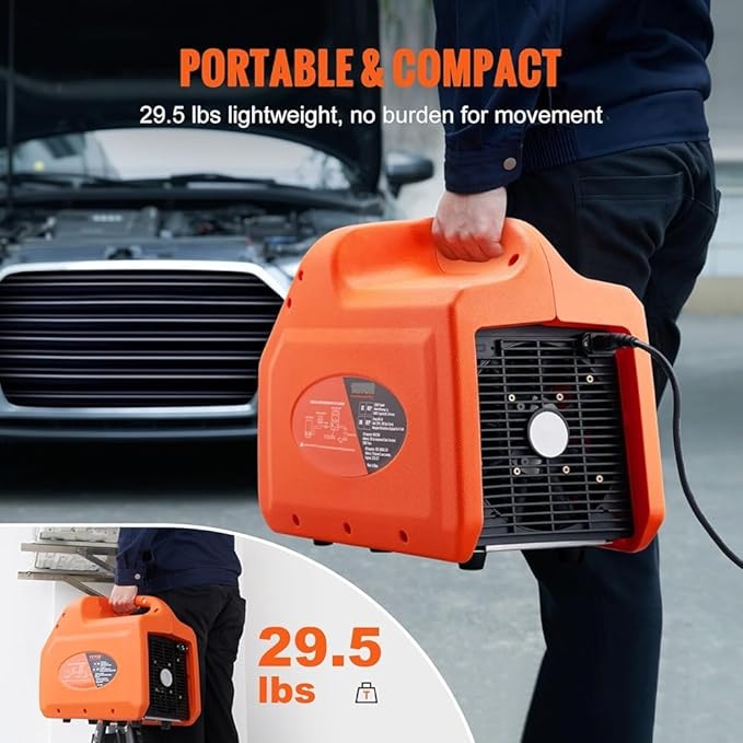 Máquina de Recuperación de Refrigerante Portátil 3/4 HP, para HVAC miniatura 5
