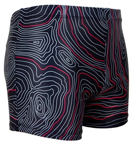 GUGGEN Mountain Maillot de Bain pour Homme Serre Raye Couleur Raye XXL Cover