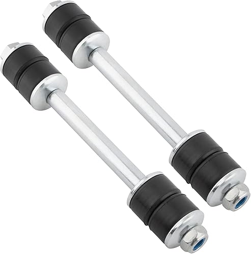 BOXI 2 eslabones de extremo estabilizador de barra estabilizadora delantera para Chevy Trailblazerpara GMC EnvoyLincoln Town Carpara Ford Country