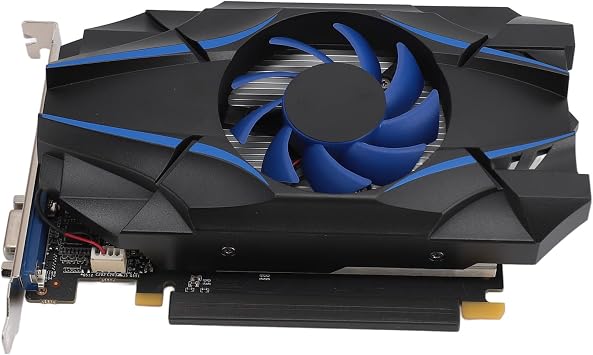 LICAEVEY 1030 2GD5 Graphics Card 2GB GDDR5 64bit, Low Profile Gaming & Multimedia Card with Efficient Cooling Fan, PCIe 2.0, HDMI & VGA Outputs