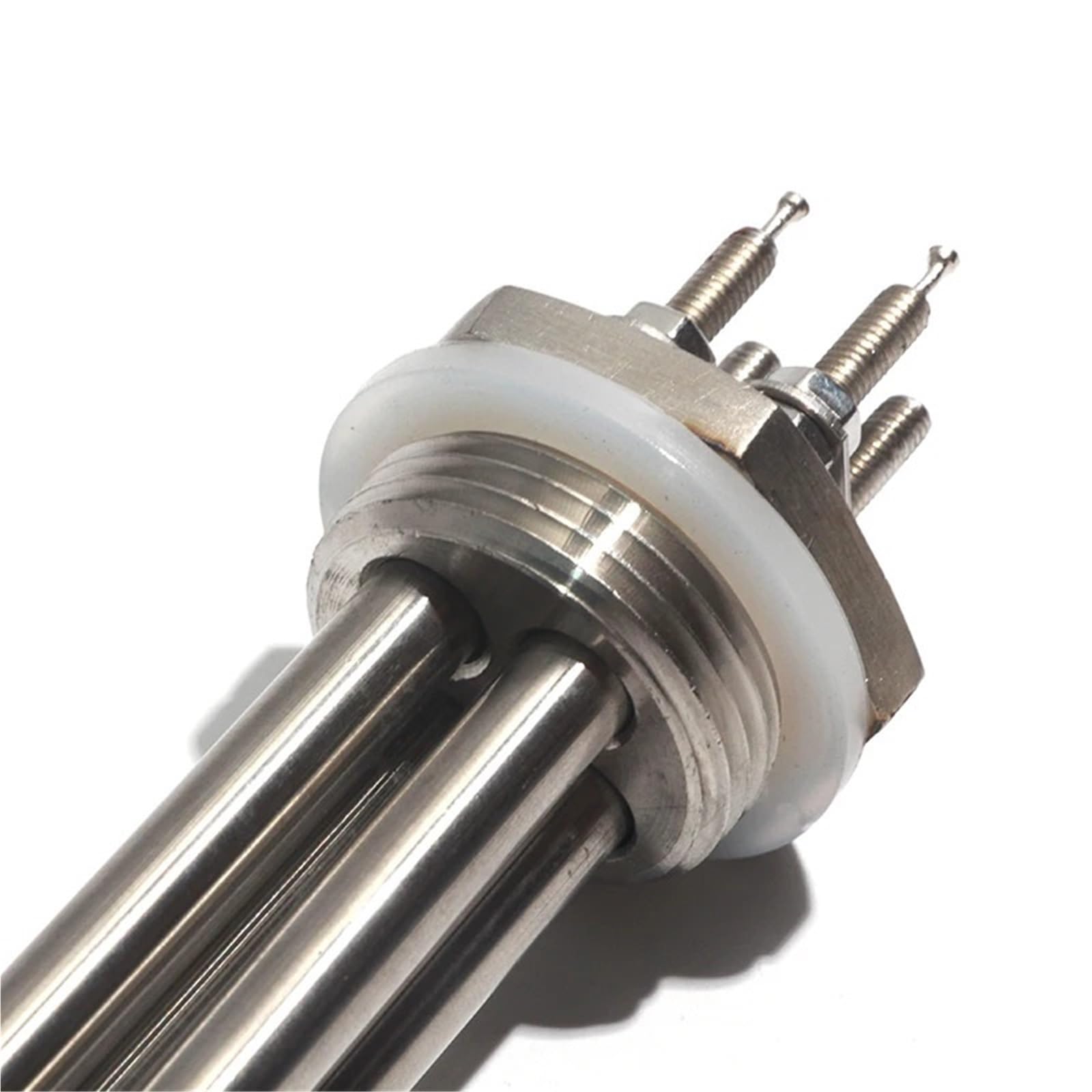 12 V 24 36 48 Wasser-Tauchsieder G1 1/4 Zoll DN25 1 Gewinde Induktionsheizrohr 304SUS 300 W-1,5 kW Stück(Without accessories,48V_1200W 200MML 304SS)
