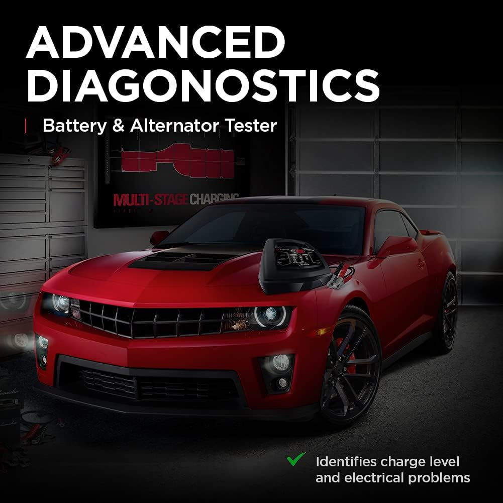 Flash Sale Schumacher SC1307 Fully Automatic Battery Charger with Engine Starter, Boost, Maintainer, and Advanced Diagnostic Testing - 85 Amp/30 Amp, 6V/12V - for Cars, Trucks, SUVs, RVs