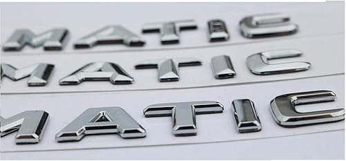 Miniatura 3 de Insignias cromadas de letras de maletero emblemas para Mercedes Benz GLE300 GLE350 GLE400 GLE450 GLE500 GLE550 V8 BITURBO 4MATIC (GLE500)