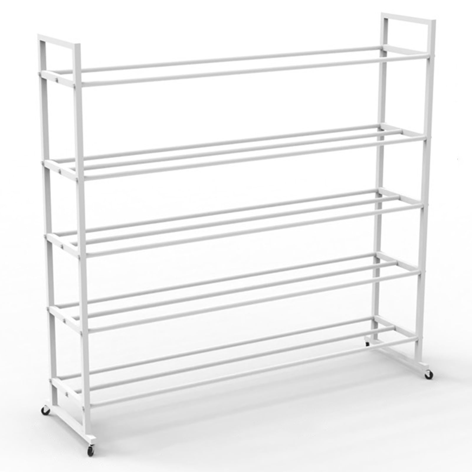 Esterilla de yoga y gimnasio Equint Sto Stand con ruedas para pelotas de ejercicio y rodillos de espuma, perfecto para gimnasio en casa y Ga