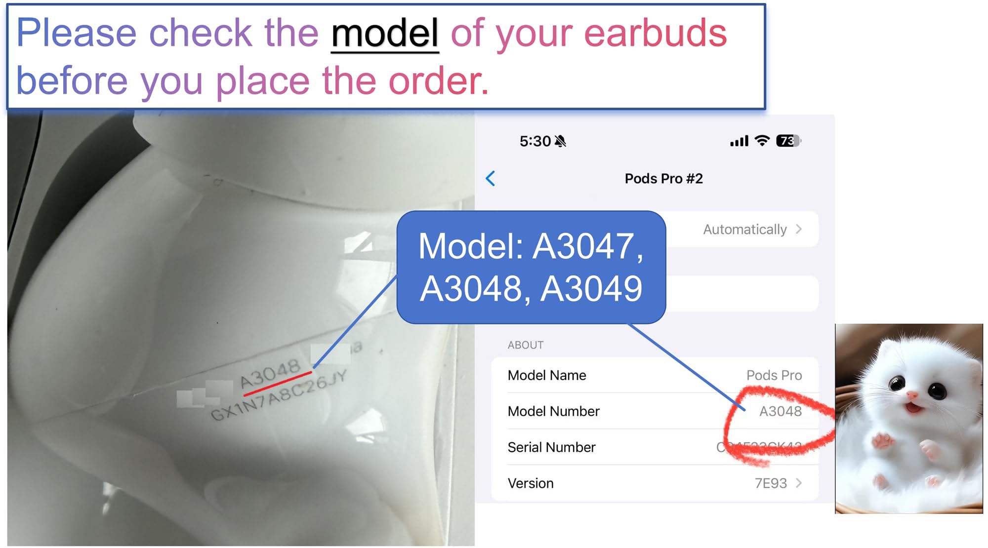 AirPods Pro 2 イヤホン USB-C イヤホン 片側 左側 左耳 9 Apple