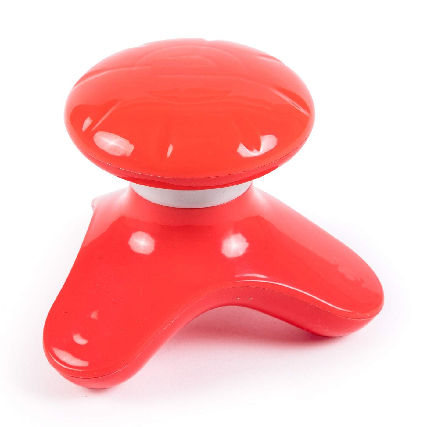 GLOBAL RELAX® | BONNO Massaggiatore vibrante per il corpo | Rosso | Shiatsu I Anticellulite I Riflessologia Plantare I Digitopressione | Ergonomico | Resistente all'acqua