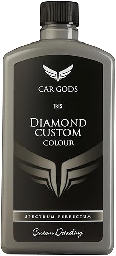 Car Gods Iris Custom Color Silver 3 en 1 - Cera para restaurar el color y elimin