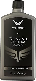 Car Gods Iris Custom Color Silver 3-in-1 Polish Wax Color Restorer & Scratch Remover, 16 Colors Available, 17 Fl Oz